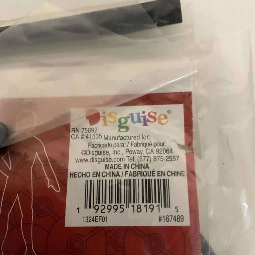 Pokémon Ultra Ball Child's Costume One Size Fits Most New